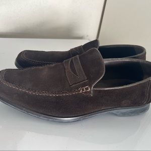 Bruno Magli Loafer - Dark Brown Suede  - 8.5